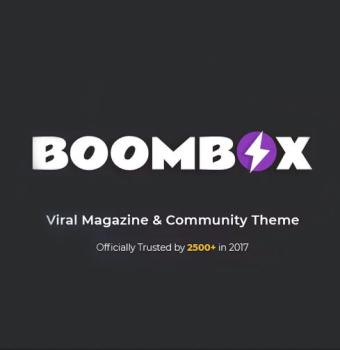 BoomBox Viral Magazine WordPress Theme